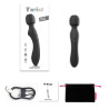 Love to Love Wand Twist 12 x 3.5cm Noir